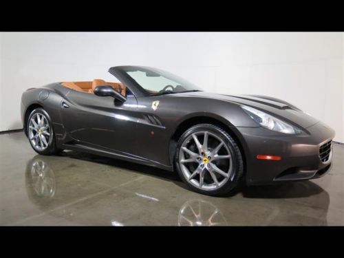 2012 ferrari california parking camera satellite radio carbon fiber