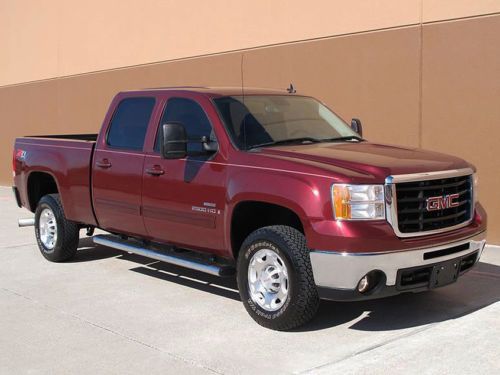 08 gmc sierra 2500 slt crew cab z71 4x4 6.6l diesel short bed 17&#034;