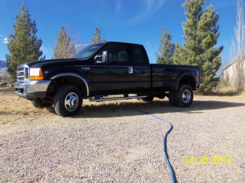 L@@k  awesome black beauty ford f350 4x4 xlt super duty rust free arizona truck