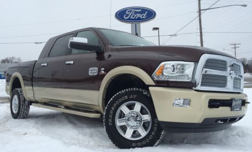 Long horn laramie turbo 6.7l diesel cummins heavy duty loaded mega cab 4x4 hd