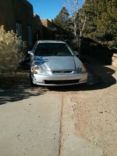 1998 honda civic ex coupe 2-door damaged cv joint, clean title