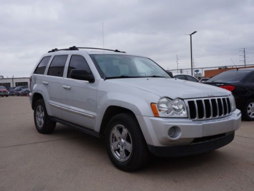 Grand cherokee 4wd 4dr limited navigation rear camera moon roof