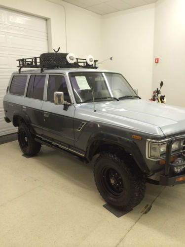 1988 toyota lancruiser fj62 137k warn winch