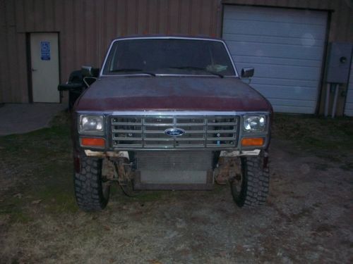Find Used CUMMINS 12 VALVE POWERED 1986 FORD F 350 4X4 In Galena 