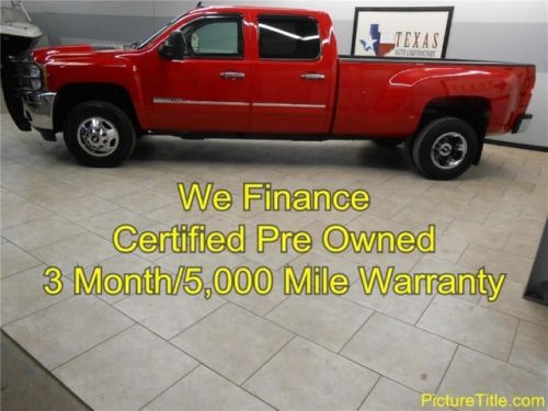 11 silverado 3500 2wd dually ltz leather heated seats warranty we finance texas