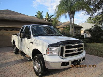 06 ford f-250 super duty xlt 4x4 power stroke diesel xm alpine i-pod pristine!!