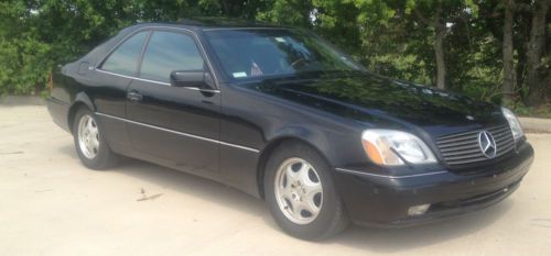 1999 mercedes-benz cl600 base coupe 2-door 6.0l