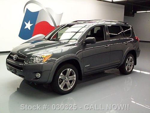 2010 toyota rav4 sport sunroof roof rack alloy wheels! texas direct auto