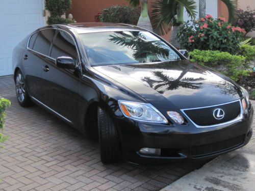 2006 lexus gs430 fully loaded/sport pkge/rear shades/cool &amp; heated seat no res