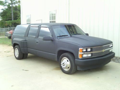 1994 custom dually suburban  rat rod / pro street hot rod