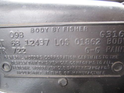 1968 Chevy Camaro  VERY HIGH PERFORMANCE, US $20,500.00, image 18