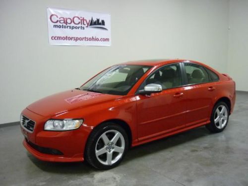 2009 volvo s40 t5 r-design awd! serviced! rare navigation! sat radio! polestar!