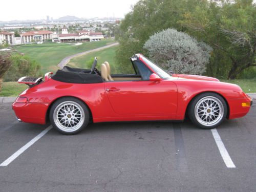 1996 porsche 993 carrera original miles 34,365