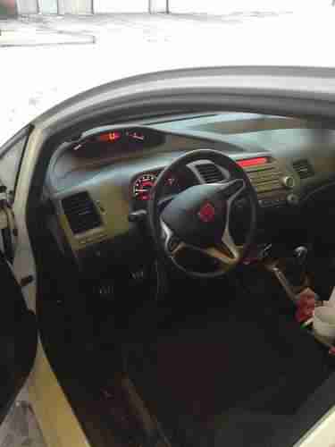 2009 Honda Civic SI white 4dr 50K miles, US $14,000.00, image 3