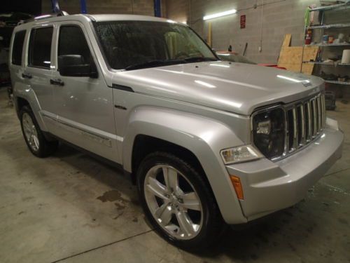2011 jeep liberty jet 4wd, salvage, runs and drives, leather, heated seats