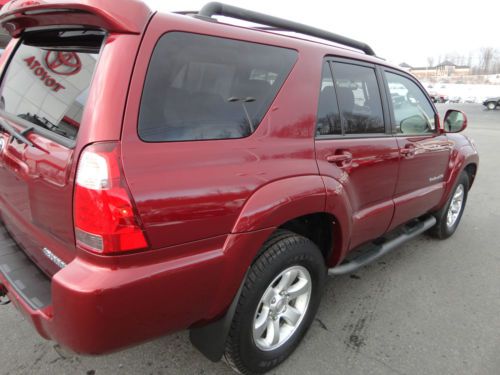 2007 4Runner Sport V6 4x4 Salsa Red Pearl 1 Owner Clean Carfax Video 4wd Sunroof, US $11,900.00, image 3