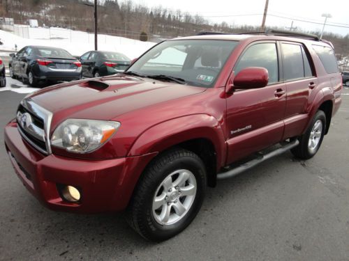 2007 4Runner Sport V6 4x4 Salsa Red Pearl 1 Owner Clean Carfax Video 4wd Sunroof, US $11,900.00, image 7