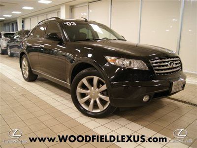 2003 infiniti fx45; extra sharp; looks great!!