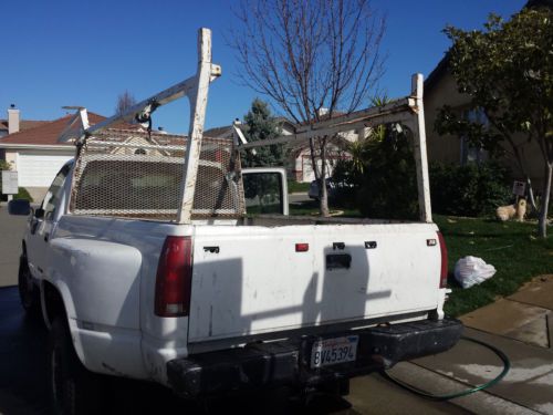 1990 Chevy 3500 Dully Diesel Truck with Rack (Chevrolet Cheyenne), image 4