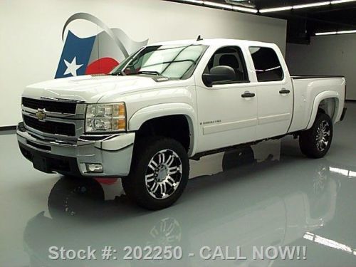 2008 chevy silverado 2500hd crew diesel 20&#039;&#039; wheels 56k texas direct auto