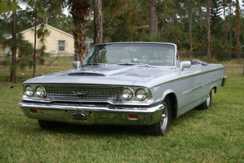 1963 galaxie 500 convertible with 460 v-8 big block &amp; efi,  not a t-bird!