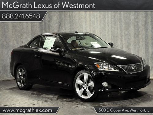 2011 is250c navigation convertible lexus certified