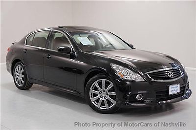 7-days *no reserve* &#039;11 g37x s awd sport limited edition navi bose dvd warranty