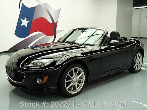 2010 mazda mx-5 miata touring hard top paddle shift 9k! texas direct auto