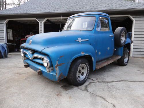 1955 ford truck f-100 custom cab