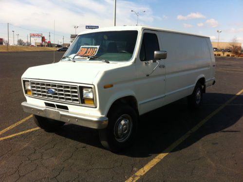 1991 ford e-250 econoline xl extended cargo van 2-door 5.0l