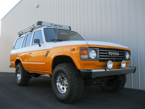 1983 toyota land cruiser fj 60 v8 engine custom paint/interior arizona clean