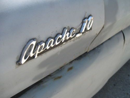 1961 CHEVROLET APACHE PICKUP TRUCK FLORIDA CHEVY INLINE 6, image 10