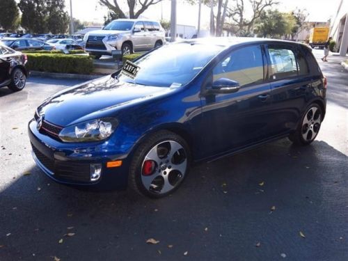 Volkswagen golf gti 16k mi 1 owner clean carfax turbo fwd sunroof