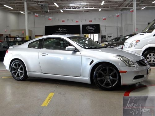 2004 infiniti g35 coupe, automatic transmission, bose stereo, leather interior