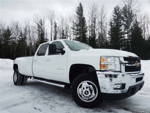 12 chevy silverado 2500hd 4x4 ltz dually nav heated &amp; cooled seats back-up cam