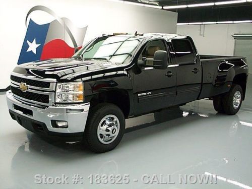 2011 chevy silverado 3500 crew 4x4 diesel drw long bed  texas direct auto