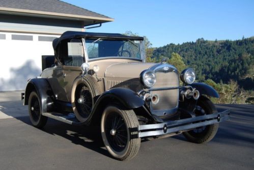 1980 shay super deluxe 1929 model a ford roadster replica