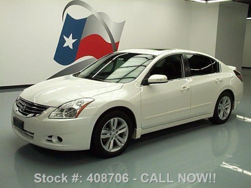 2012 nissan altima 3.5 sr sunroof leather rear cam 61k! texas direct auto