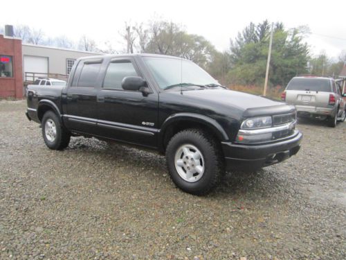 2004 chevrolet s10 crew cab ls 4x4 clean bf goodrich tires