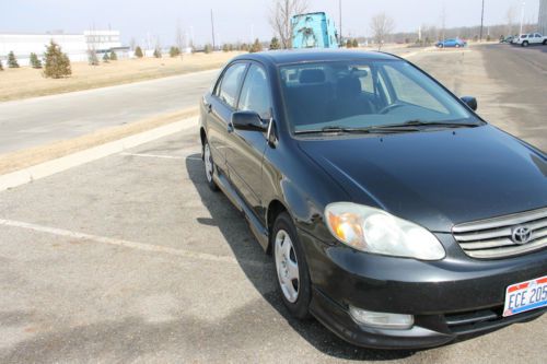 2003 Toyota Black Corolla S 1 owner - Reliable Car - Great Gas Mileage - Clean!!, US $5,750.00, image 4