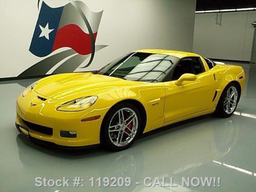 2008 chevy corvette 427 z06 505 hp 2lz nav hud 7k miles texas direct auto