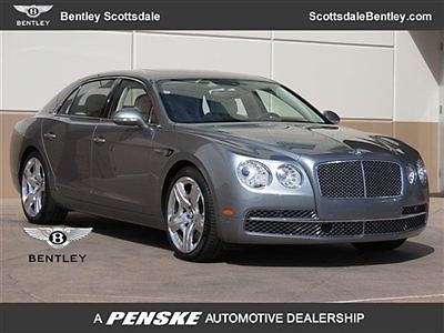 14 bentley flying spur mullener pkg 1k miles 242k msrp rear camera&#039;s solar roof