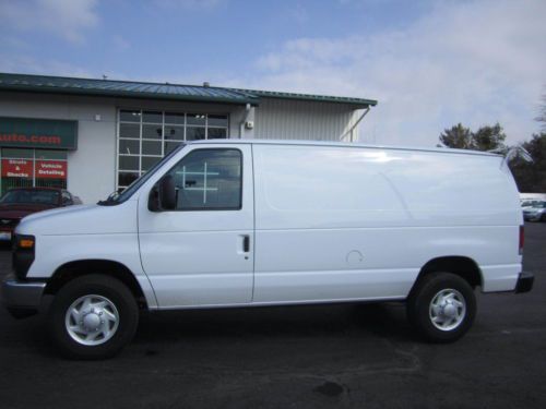 2008 ford e-350 super duty cargo van low miles!!!