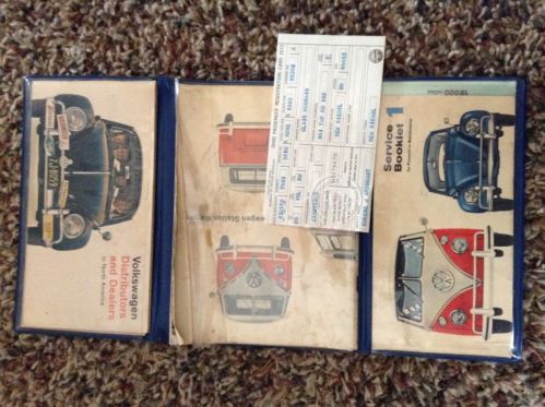 VW BUS 13 Window Walk Through Microbus with own. manuals and service booklet, image 17