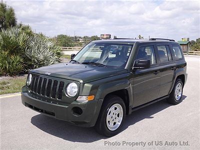 2009 jeep patriot clean carfax florida car 2.4l i4 5spd manual great mpg base