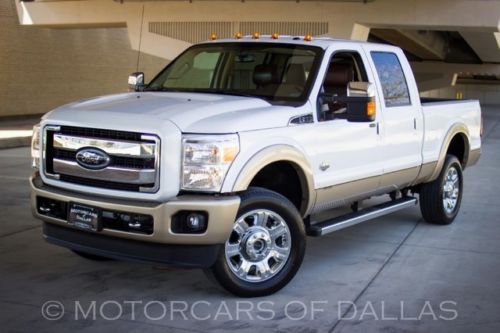 2012 ford f350 king ranch 4x4 navigation sat radio heated seats sync bluetooth