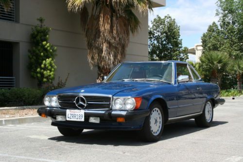 Mercedes coupe / convertible 560 sl 1986