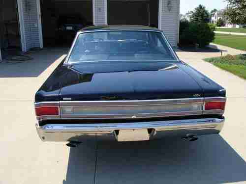 1967 PLYMOUTH GTX 426 HEMI 4-SPEED BLACK ON BLACK, US $129,900.00, image 4