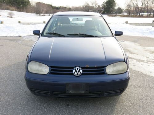 2002 volkswagen golf gls tdi 5 speed manual sunroof 50+ mpg no reserve!