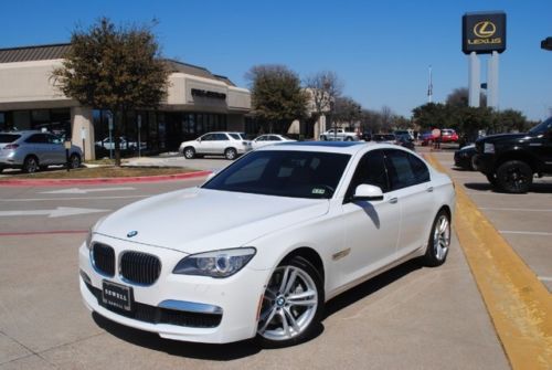 2010 bmw 750i m sport package leather navi low miles